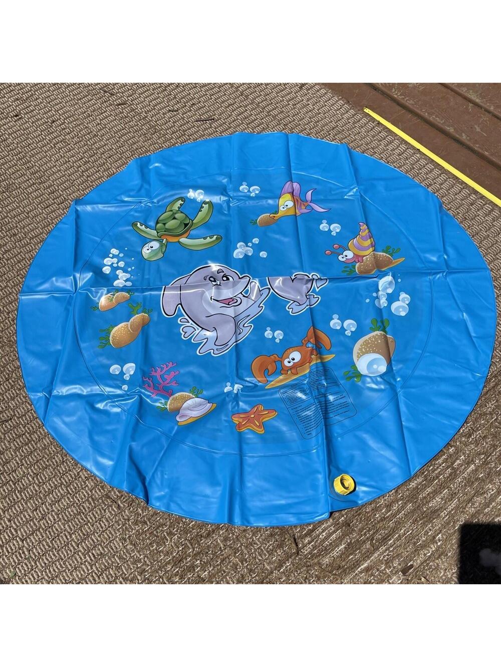 Baby Splash Pad Baby Sea Creatures 39 Inches Diameter